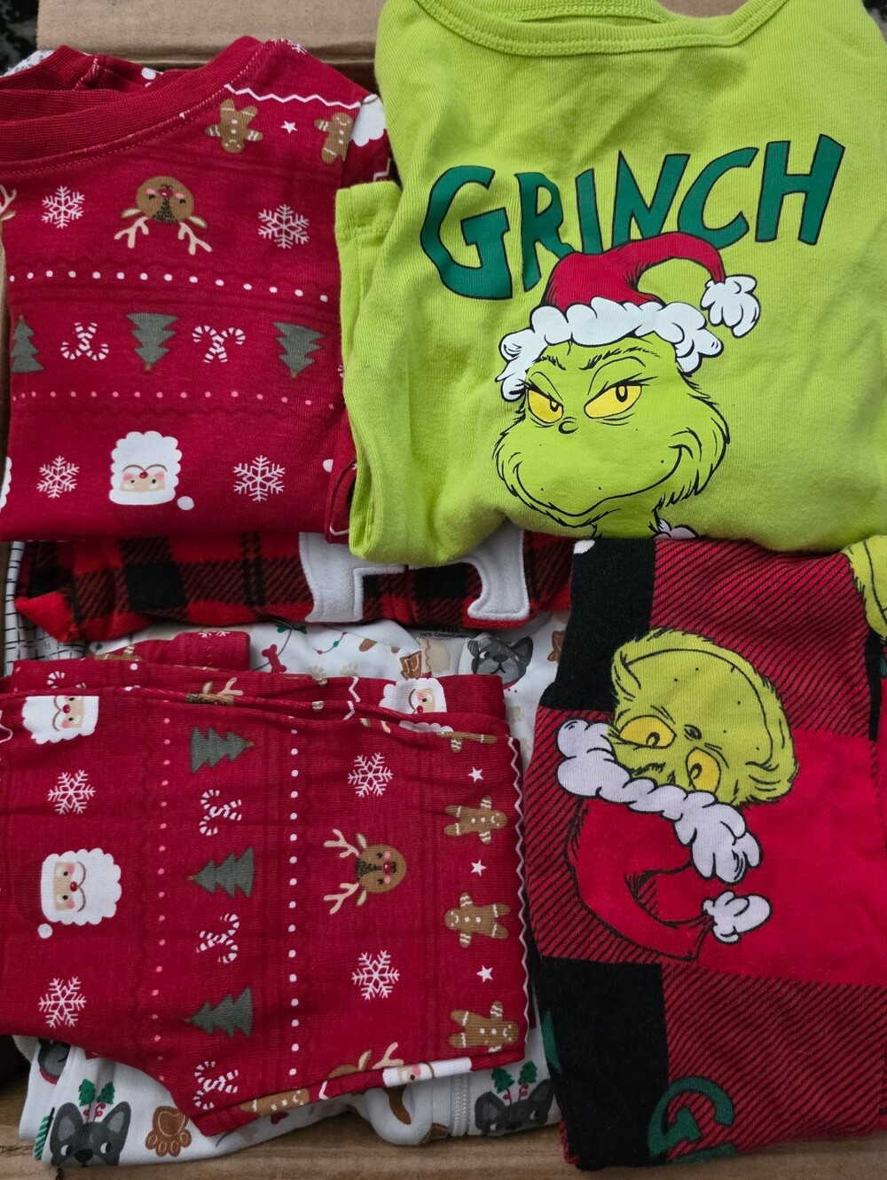 Lot De 6 Pyjamas 18-24mois/ 24 Mois/ 2 Ans